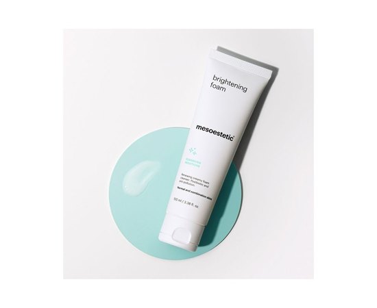 Осветляющая пенка для умывания Mesoestetic Brightening Foam, 100 ml, изображение 3