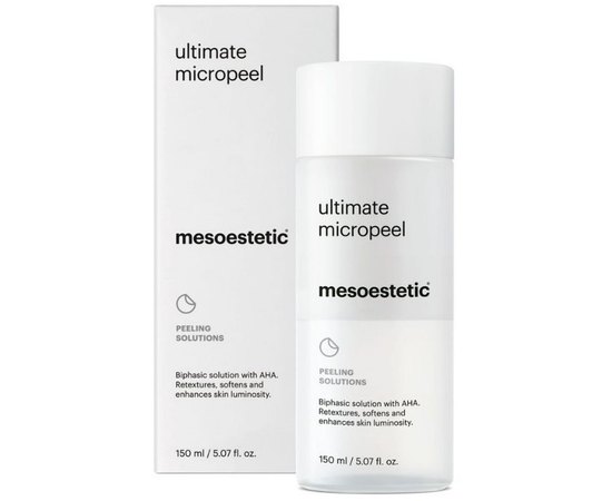 Осветляющий микропилинг Mesoestetic Ultimate Micropeel, 150 ml