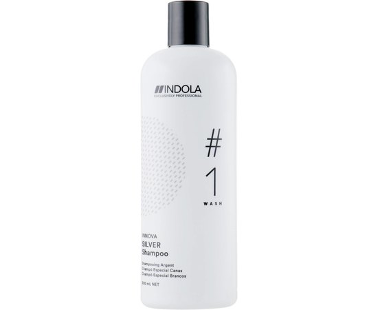 Шампунь для окрашенных волос с серебристым эффектом Indola Innova Color Silver Shampoo, 300 ml