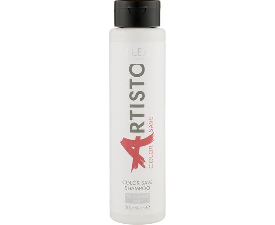 Шампунь для збереження кольору фарбованого волосся Elea Professional Artisto Color Save Shampoo, 300 ml, фото 