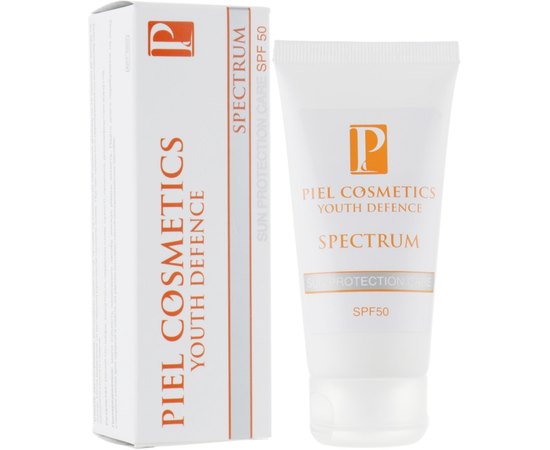 Солнцезащитный крем для лица SPF50 Piel Cosmetics Youth Defence Spectrum Sun Protection Care, 50 ml, изображение 2