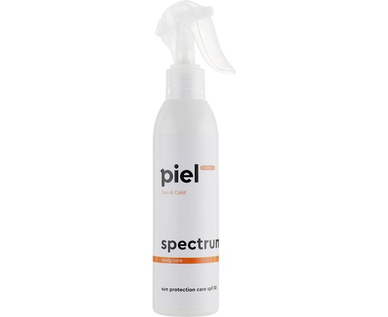 PIEL Body Care Silver Spectrum Sun Protection Care SPF 30 Сонцезахисний спрей для тіла, 200 мл, фото 