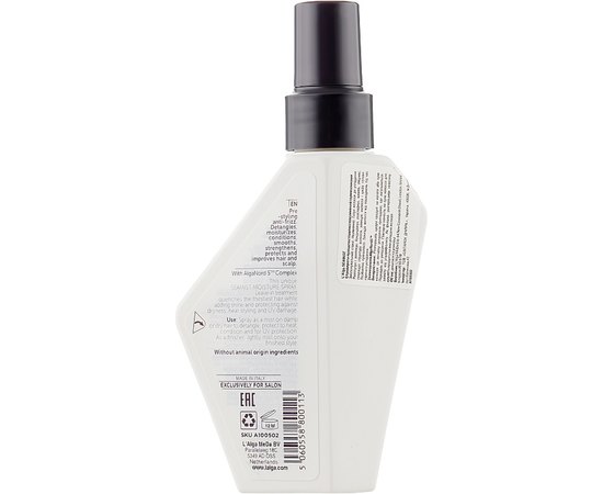 L'Alga Seamist Moisture Spray Спрей проти пухнастості волосся незмивний термозахисний, 100мл, фото _ab__is.image_number.default