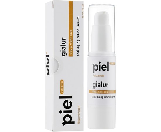 PIEL Gialur Rejuvenate Антивікова зволожуюча сироватка ГК з еластином колагеном і ретинолом для шкіри навколо очей, 15 мл, фото _ab__is.image_number.default