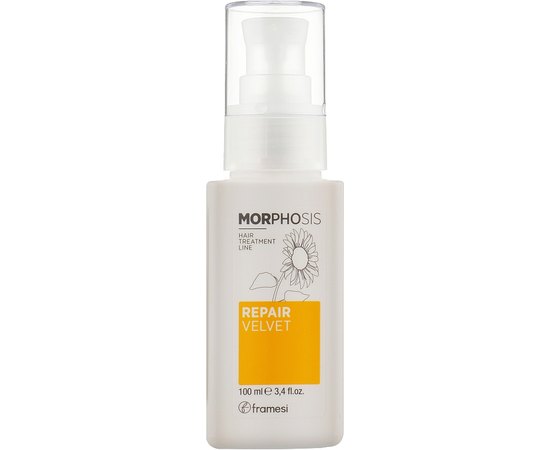Сироватка-флюїд для кінчиків волосся Framesi Morphosis Repair Velvet, 100 ml, фото _ab__is.image_number.default Сироватка-флюїд для кінчиків волосся Framesi Morphosis Repair Velvet, 100 ml, фото _ab__is.image_number.default