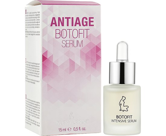 Сыворотка с эффектом ботокса 10% Kleraderm Antiage Botofit Serum, 15 ml, изображение 2