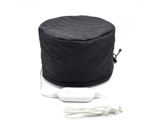 Термошапка для волосся Електрична чорна, фото _ab__is.image_number.default