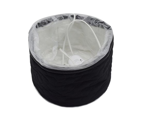 Термошапка для волосся Електрична чорна, фото _ab__is.image_number.default