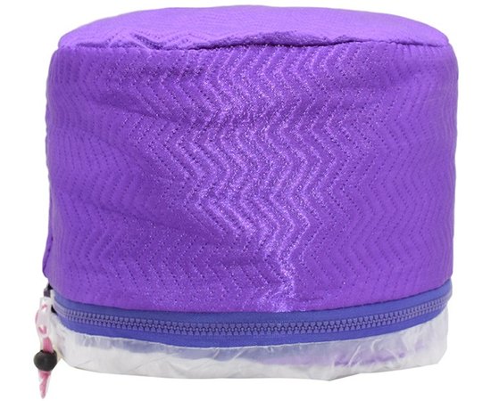 Термошапка для волос Электрическая фиолетовая