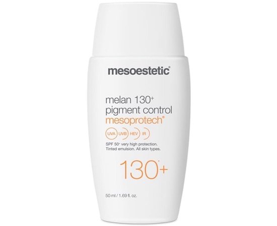 Тональный крем солнцезащитный пигмент контроль SPF50 Mesoestetic Melan 130+ Pigment Control, 50 ml, изображение 2