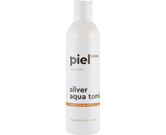 Тоник для восстановления молодости кожи Piel cosmetics Silver Aqua Tonic, 250 ml