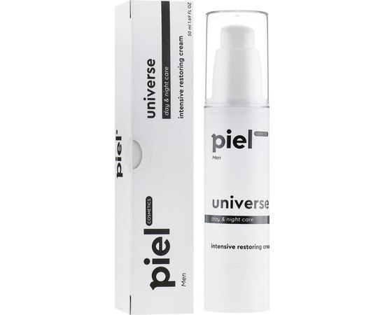 Универсальный крем для мужчин Piel Cosmetics Men Universe Regeneration Cream, 50 ml, изображение 2