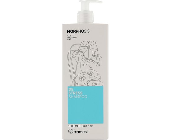 Успокаивающий шампунь для чувствительной кожи Framesi Morphosis Destress Shampoo, изображение 2