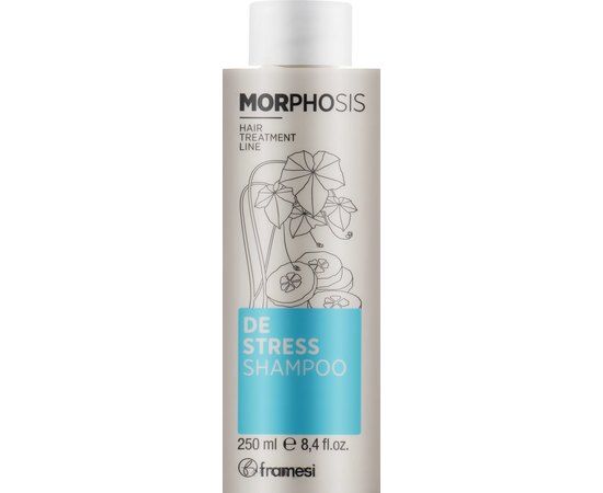 Успокаивающий шампунь для чувствительной кожи Framesi Morphosis Destress Shampoo