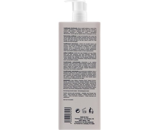 Восстанавливающий кондиционер Framesi Morphosis Repair Conditioner, изображение 5
