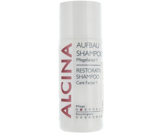Шампунь для восстановления структуры волос Alcina Care Factor 1 Aufbau-Shampoo