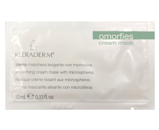 Маска-крем відлущувальна з мікрочастинками Kleraderm Omorfies Cream Mask, фото 