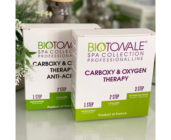 Анти-акне карбокси и оксиджи терапия Biotonale Anti-Acne Carboxy & Oxygen Therapy, 3x30 ml, изображение 2