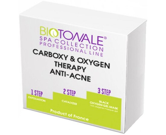 Анти-акне карбокси и оксиджи терапия Biotonale Anti-Acne Carboxy & Oxygen Therapy, 3x30 ml