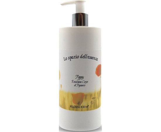 Эмульсия для тела маковые зерна Kleraderm Emulsione Poppy Cream, изображение 2