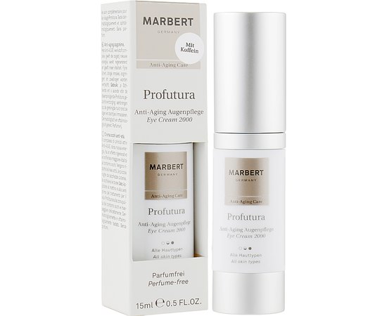 Крем для кожи вокруг глаз Marbert Profutura Anti-Aging Eye Care Cream 2000, 15 ml, изображение 5
