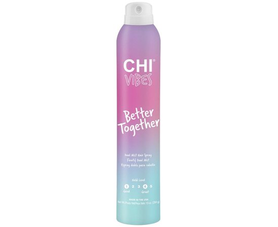 Лак для волосся подвійної дії CHI Vibes Better Together Dual Mist Hair Spray, 284 g, фото 