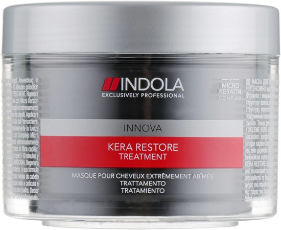 Маска для волосся керамічне відновлення Indola Innova Kera Restore Mask, 200 ml, фото 