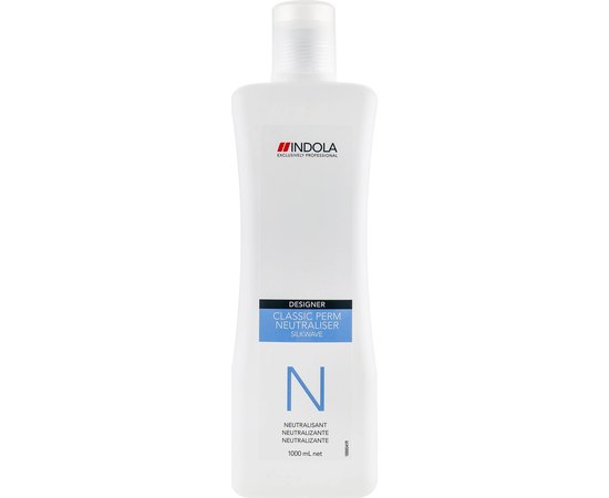 Нейтралізатор для перманентної завивки волосся Indola Designer Form Perm Classic Curl Neutraliser, 1000 ml, фото 