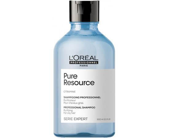 Очищающий шампунь для склонных к жирности волос L'Oreal Professionnel Serie Expert Pure Resource Shampoo