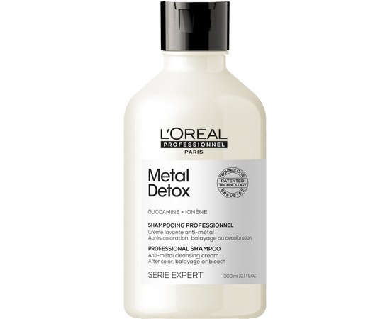 Очищающий шампунь против металлических накоплений в волосах L'Oreal Professionnel Metal Detox Anti-metal Cleansing Cream Shampoo