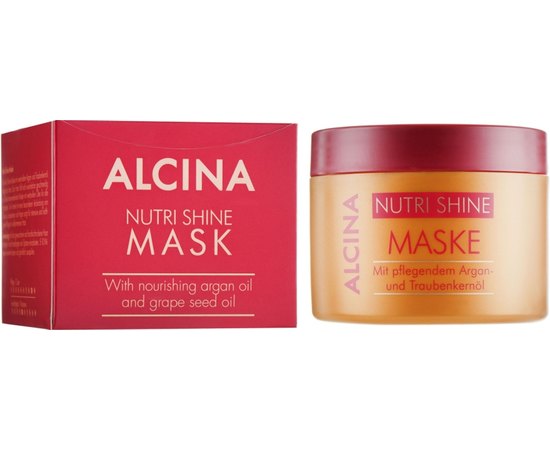 Поживна маска для волосся Alcina Nutri Shine Mask, 200 ml, фото _ab__is.image_number.default