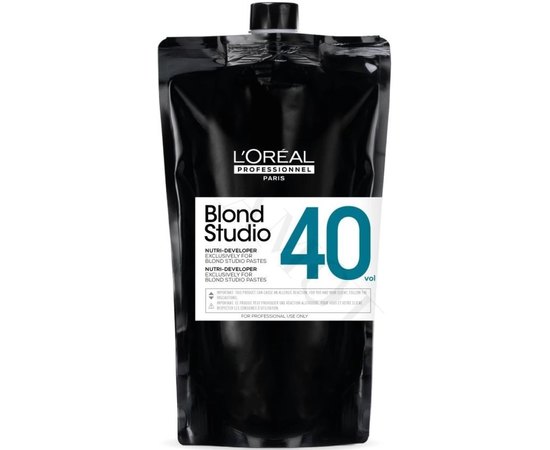 Проявитель с густой кремовой текстурой L'Oreal Professionnel Blond Studio Oxydant Creme Platinium, 1000 ml, изображение 3