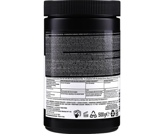 Пудра для осветления волос L'Oreal Professionnel Blond Studio 8 Multi-Techniques Powder, 500g, изображение 2