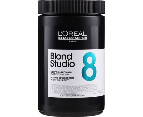 Пудра для освітлення волосся L'Oreal Professional Blond Studio 8 Multi-Techniques Powder, 500g, фото 