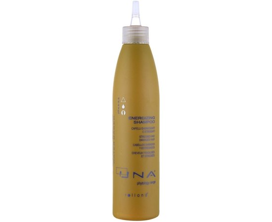 Шампунь для ослабленных и поврежденных волос Rolland UNA Energising Shampoo, 1000 ml