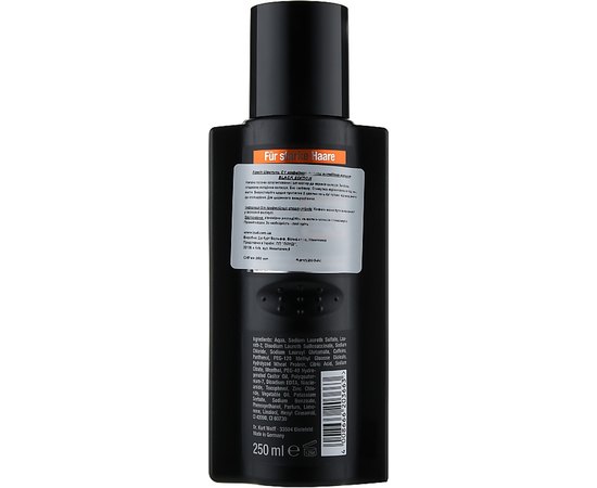 Шампунь с кофеином от выпадения Alpecin C1 Caffeine Shampoo Black Edition, 250 ml, изображение 2