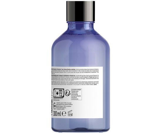 Шампунь восстанавливающий для волос цвета блонд L'Oreal Professionnel Blondifier Gloss Shampoo, 300 ml, изображение 2