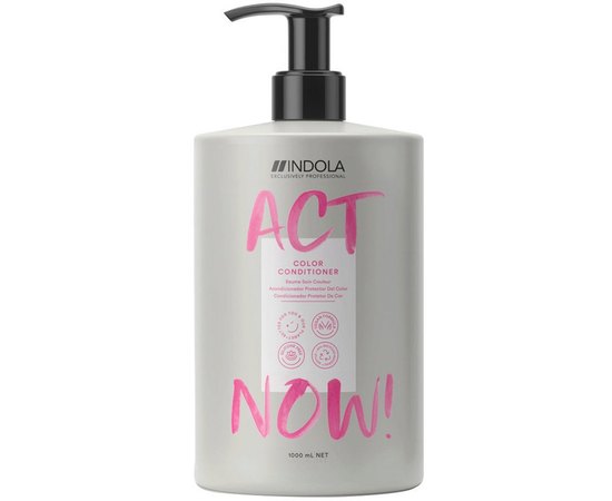 Шaмпyнь для зaщиты цвeтa волос Indola Act Now Color Shampoo, изображение 2