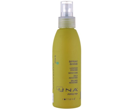 Rolland UNA Spray Shine - Спрей для миттєвого блиску волосся, 150 мл, фото 