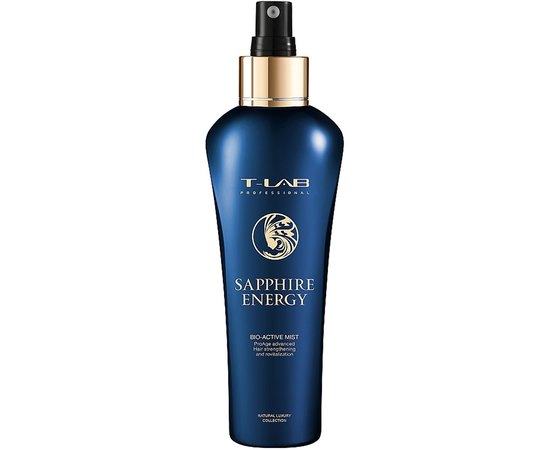 Спрей для сили та анти-ейдж ефекту волосся T-Lab Professional Sapphire Energy Bio-Active Mist, 150 ml, фото 