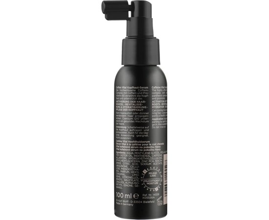 Сироватка для шкіри голови з кофеїном Alcina It's Never Too Late Coffein Vital Scalp Serum, 100 ml, фото _ab__is.image_number.default