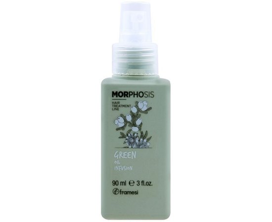 Сыворотка-масло для защиты волос Framesi Morphosis Green Oil Infusion, 90 ml
