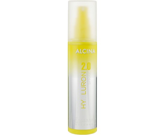 Термозащитный спрей для сухих волос Alcina Hyaluron 2.0 Spray, 125 ml, изображение 2