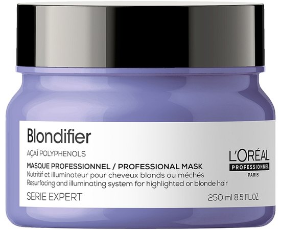 L'Oreal Professionnel Blondifier Masque маска для блондірованних волосся, 250 мл, фото 