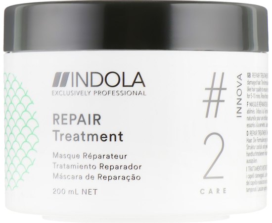 Восстанавливающая маска для поврежденных волос Indola Innova Repair Treatment, 200 ml