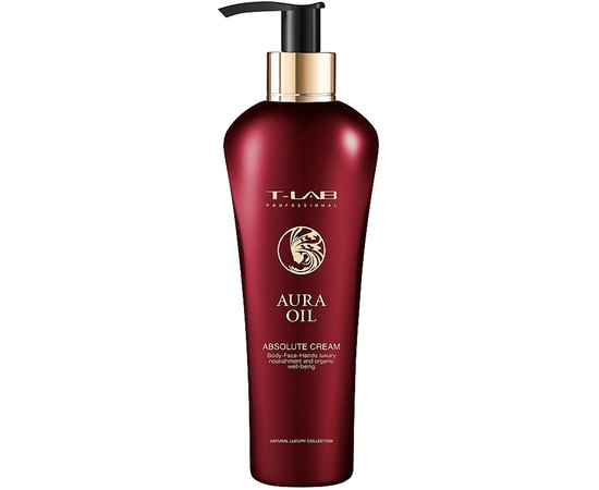Восстанавливающий крем для лица и тела T-Lab Professional Aura Oil Absolute Cream, 300 ml