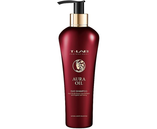 Відновлюючий шампунь T-LAB Professional Aura Oil Duo Shampoo, 300 ml, фото 