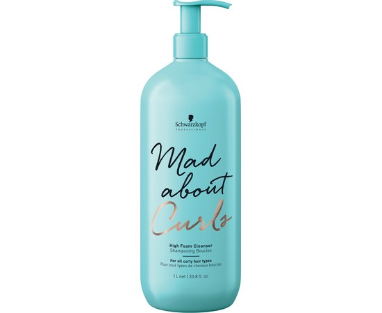 Schwarzkopf Professional Mad About Curls High Foam Cleanser Shampoo Безсульфатний шампунь для кучерявого волосся, фото _ab__is.image_number.default