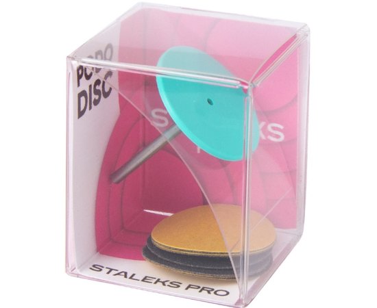 Диск педикюрний пластиковий у комплекті зі змінним файлом Staleks Pro Expert Pododisc PPDset, фото _ab__is.image_number.default