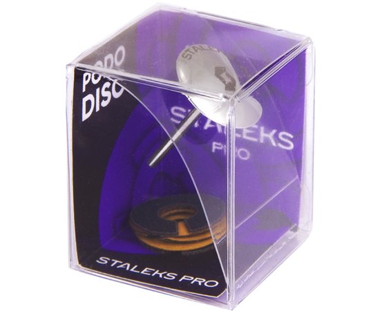 Диск педикюрний Парасолька в комплекті зі змінним файлом Staleks Pro Expert Pododisc M UPDset-20, фото 